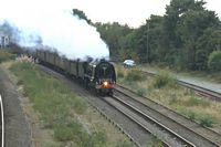 46233 at Holywell Junction on the return leg 3 - Chris Taylor